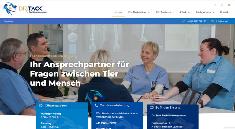 Dr. Tack Website